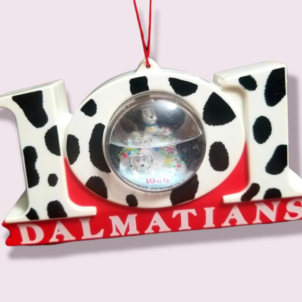 101 Dalmatians vintage ornament 1996